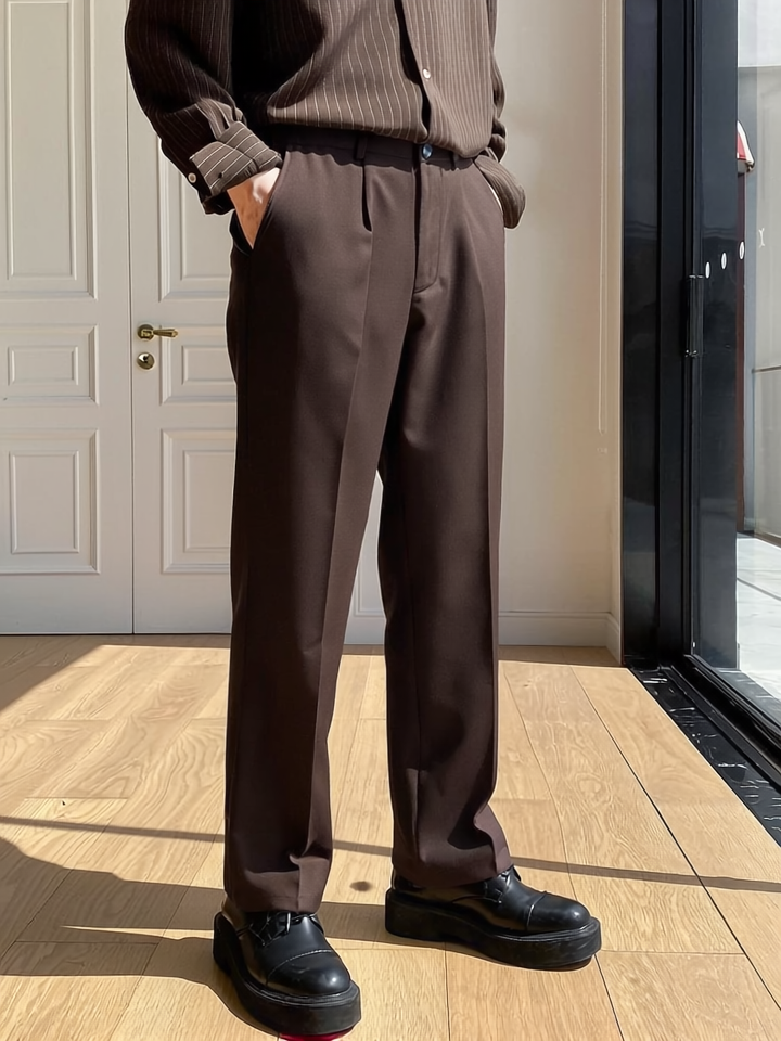 Cotton Chinos - Formal Pants -  Pure Cotton -  Men