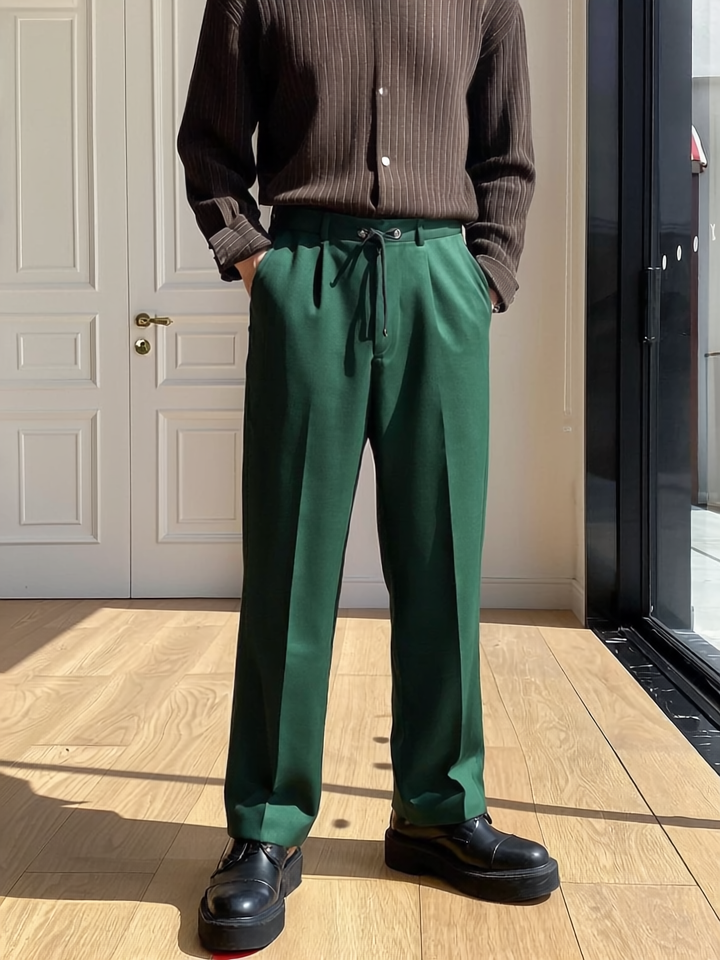 Cotton Chinos - Formal Pants -  Pure Cotton -  Men
