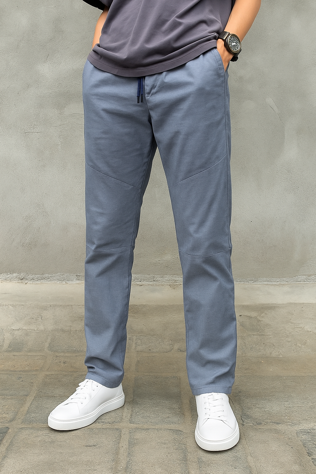 Blue - trouser - Unisex