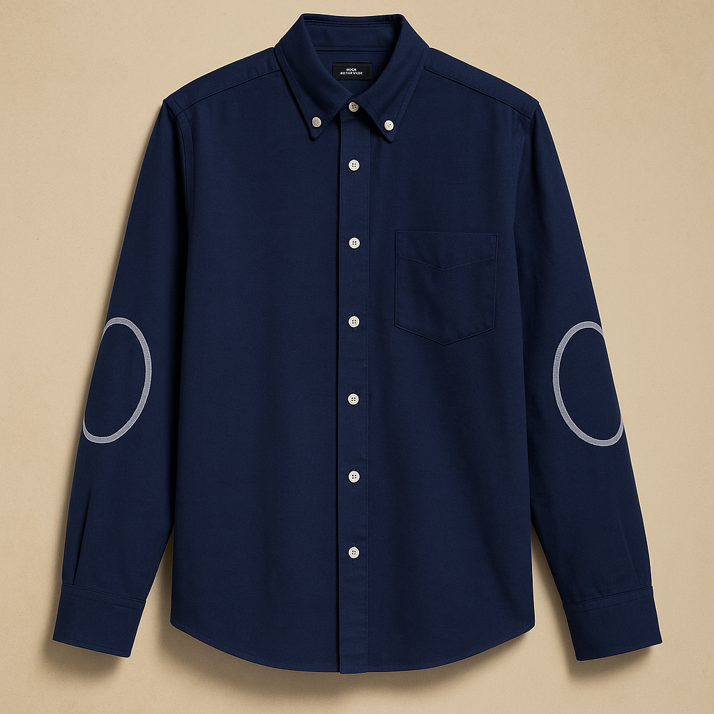 Royal Blue -  Long Sleeve - Button Down Shirt -  Unisex